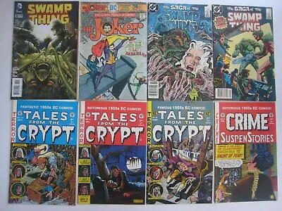 Buy 48 LOT Vintage COMIC Books.. Joker, Swamp Thing, Tales, Crime, Dot, Batman, +++ • 119.13£