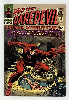 Buy Daredevil #13 VG 4.0 1966 • 32.82£