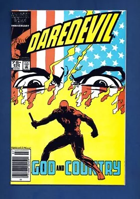 Buy Daredevil #232 Br VF+ Br 1st Appearance Of Nuke • 11.94£