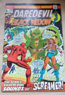 Buy Daredevil And The Black Widow #101 Marvel Comics 1973 • 10£