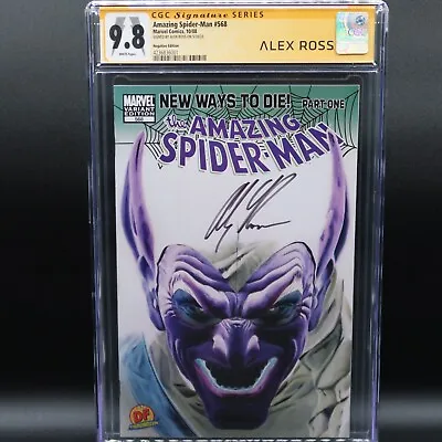 Buy Amazing Spider-Man #568 [Negative] - Alex Ross - CGC GRADED  SIGNATURE SERIES  • 317.68£