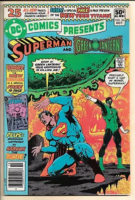 Buy DC Comics Presents #26 VF (1980) 1st New Teen Titans! Newsstand Variant. Perez! • 84.44£