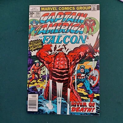 Buy Captain America #208 Newsstand 1st Cameo App Of Arnim Zola 1968 Series Marvel • 36.52£