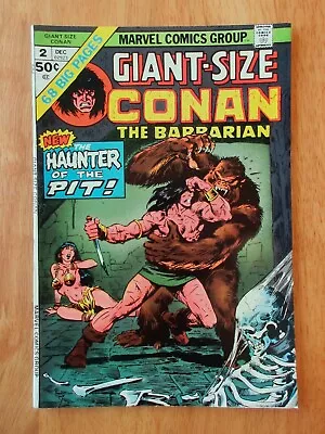 Buy Giant-Size CONAN THE BARBARIAN #2 (1974) *Super Bright, Colorful, Glossy!* (VF-) • 6.71£