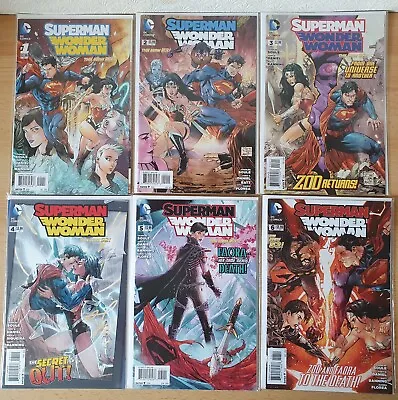 Buy Superman Wonder Woman #1 To #6 Plus 2 Bonus Comics DC Comics • 15£