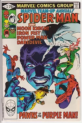 Buy Marvel Team-Up Annual #4, Marvel Comics 1981 FN/VF 7.0 Frank Miller • 15.81£
