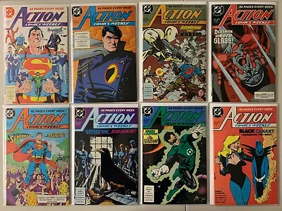 Buy Action Comics Weekly Lot #601-639 DC 25 Diff Books Average 6.0 FN (1988 To 1989) • 98.79£