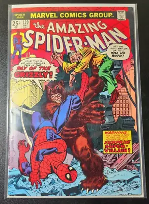 Buy Amazing Spider-Man #139 1st Appearance Of The Grizzly 1974 John Romita Cover Art • 28.15£