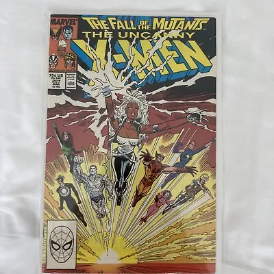 Buy The Uncanny X-Men Issue #227 High Grade 9.4 Marvel Comic 1987 75 Cents • 9.50£