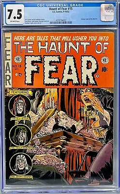 Buy Haunt Of Fear 15 1952 Pre-code Horror CGC 7.5 • 1,027.38£