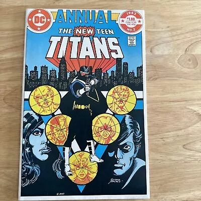 Buy New Teen Titans Annual #2 First  App Of Vigilante In Costume VF/NM • 11.86£