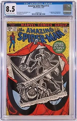Buy Amazing Spider-Man #113 CGC 8.5 • 208.98£