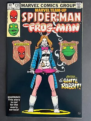 Buy Marvel Team-Up #131 Spider-Man & Frog-Man 1st White Rabbit Marvel 1983 Comics NM • 48.21£