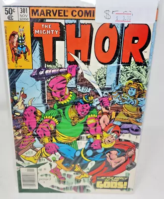 Buy Thor (mighty) #301 Mayapan 1st Appearance *1980* Newsstand 8.5 • 10.27£