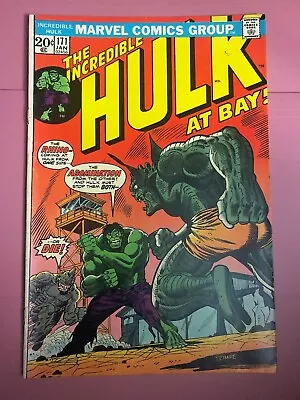 Buy The Incredible Hulk #171  Hulk Vs. Abomination & Rhino • 31.62£
