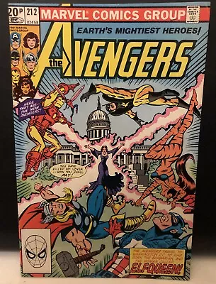 Buy The Avengers #212 Comic Marvel Comics • 4.85£
