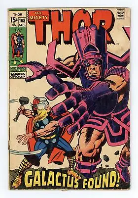 Buy Thor #168 GD 2.0 1969 • 49.08£