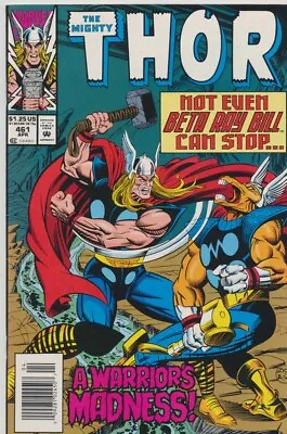 Buy ⚒THE MIGHTY THOR⚒ Vol 1, Issue 461: Friends And Lovers (Marvel, April 1993) - VF • 3.99£
