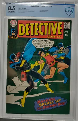 Buy Detective Comics #369 ~ Dc 1967 ~ Cbcs 8.5vf+ ~ Batgirl Cover & Appearance • 355.46£