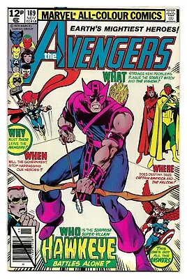 Buy Avengers #189 (Vol 1) : F+ :  Wings And Arrows!  • 6.95£