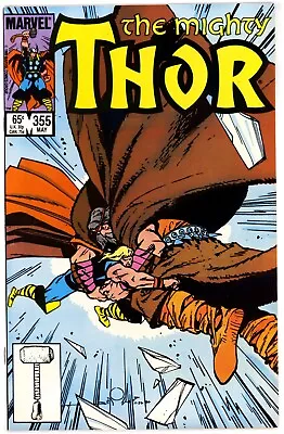 Buy Thor (1966) #355 VF/NM 9.0 Walt Simonson Story And Art • 4.80£