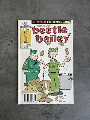 Buy Beetle Bailey No.1 Special Collector Issue! Harvey Classics Comic 1992 - 8.0 VF • 8£