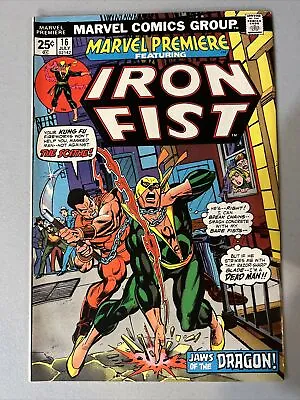 Buy Marvel Premiere #16   Key Issue:  2nd Apperance Of Iron Fist • 31.77£