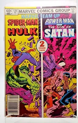Buy MARVEL TEAM-UP #126 (1983) NEWSSTAND Spiderman, Hulk, Power Man NM+ • 15.15£