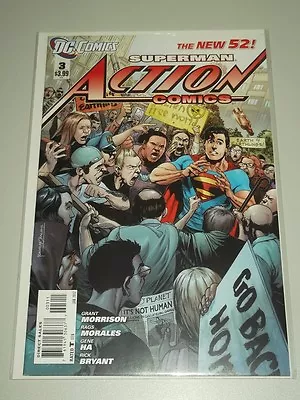 Buy Action Comics #3 Dc Comics New 52 Superman January 2012 Nm (9.4) • 2.88£