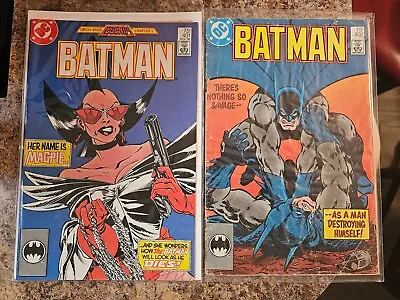 Buy Batman #401 & 402 (1986) 1st Magpie Lot Of 2 Copper Age DC Comics GD-VF  • 7.20£
