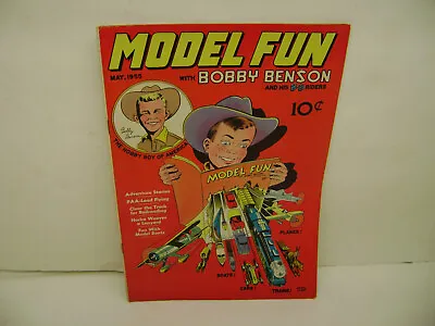 Buy 1955 Model Fun 10 Cent Comic #4 Bobby Benson And His B-b Riders • 31.63£