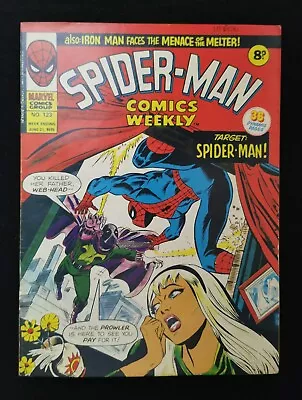 Buy Spider-man Comics Weekly No. 123 1975 - - Classic Marvel Comics + THOR IRONMAN • 10.99£