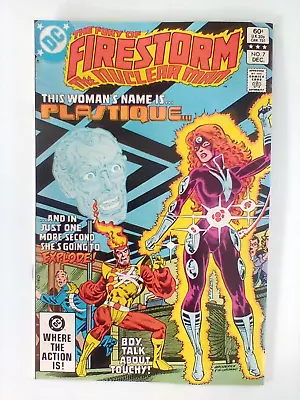 Buy Firestorm The Nuclear Man #7 - 1st Appearance Of Plastique (CW Arrowverse. 1982) • 3.99£