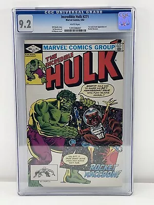 Buy Incredible Hulk #271 CGC 9.2 • 213.24£