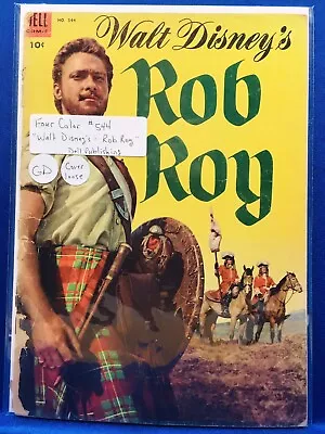 Buy Four Color #544 (1954) “Walt Disney’s Rob Roy” - Dell Publishing - GD- • 9.45£