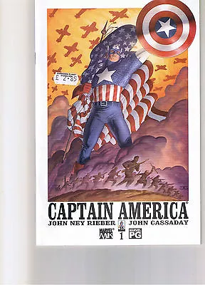 Buy Captain America, Volume 4,  #1, June 2002, Marvel Comics • 5.49£