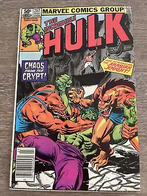 Buy Incredible Hulk 257 Mar 1981 Marvel 1st Arabian Knight Sal Buscema Art • 7.88£