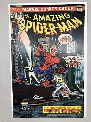 Buy The Amazing Spider-Man #144 - Marvel Comics Group 1975 • 31.66£