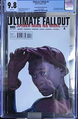 Buy ULTIMATE FALLOUT #4 PICHELLI VARIANT CGC 9.8 NM/MT 1st MILE MORALES 2nd PRINT • 126.50£