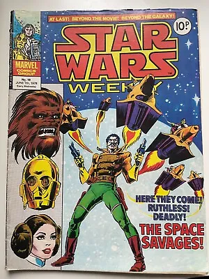 Buy Star Wars Weekly, No.18 Vintage Marvel Comics UK • 2.95£