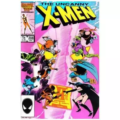 Buy Uncanny X-Men (1981 Series) #208 In Near Mint Minus Condition. Marvel Comics [d/ • 13.51£