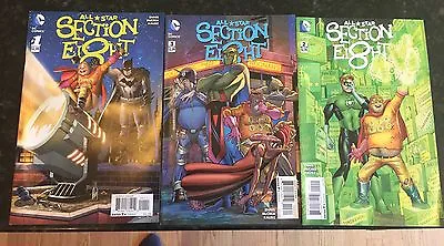 Buy All Star Section Eight 1-3 1 2 3 DC Comic Lot 2015 Quality Lot  • 4.12£