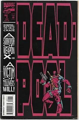 Buy Deadpool The Circle Chase#1 Vf 1993 Marvel Comics • 21.58£