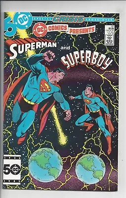 Buy DC Comics Presents #87 VF(8.0)1985-Classic Crisis Crossover - 1st Superboy Prime • 15.93£