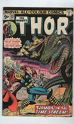 Buy Thor # 243 - Turmoil In The Time Stream ( Scarce - 1976 ) • 6.95£