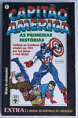 Buy CAPTAIN AMERICA COMICS #1 And #2 The 1st Stories  Brazilian Comics In Portuguese • 64.19£
