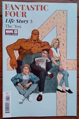 Buy FANTASTIC FOUR: LIFE STORY 3, THE 80s, VARIANT, MARVEL COMICS, OCTOBER 2021, VF • 7.99£