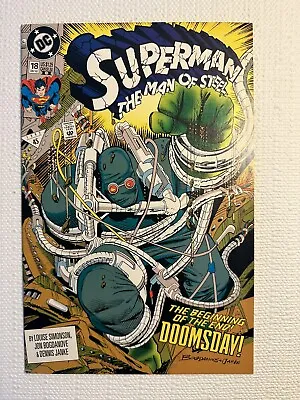 Buy Superman The Man Of Steel #18 DC Comics Dec 92 • 9.59£