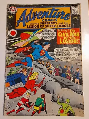 Buy Adventure Comics #333 June 1965 Good- 1.8 Superboy, Legion Of Super-Heroes • 4.99£