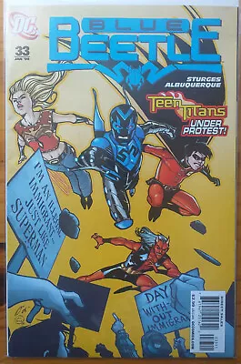 Buy DC Comics Blue Beetle Comic Issue 33 • 1.75£